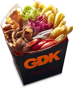 Doner Box — Fries & Salad